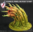 Swamp Worm | Miniatures by Print Your Monsters | Mini for tabletop gaming, D&D, Pathfinder, and painting | Assembled and Primed - Brush and Battle