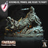 Stonewurm Riders | (Large) Miniatures By Archvillain Games | Mini for tabletop gaming, D&D, Pathfinder, and painting | Assembled and Primed - Brush and Battle