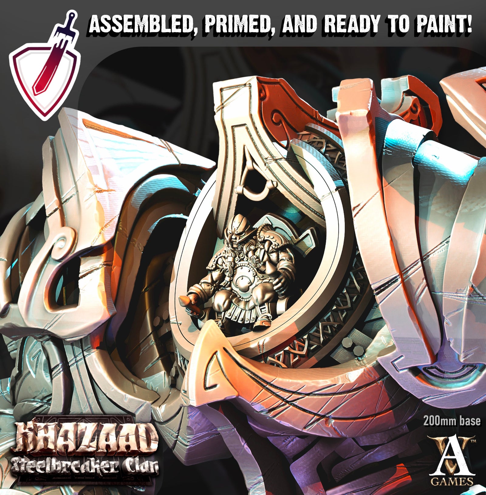 Monometronaut | Miniatures by Archvillain Games | Mini for tabletop gaming, D&D, Pathfinder, and painting | Assembled and Primed - Brush and Battle