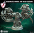 Life Reaper Exterminators | Miniatures by Immaterium God | Resin Mini for Tabletop Gaming, D&D, Wargaming, Painting | Assembled + Primed - Brush and Battle