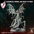 Voidblood Vestal | Miniatures by Archvillain Games | Resin Mini for Tabletop Gaming, D&D, Pathfinder, and Painting | Assembled and Primed - Brush and Battle