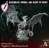 Voragheel Dragon | Miniature by Archvillain Games | Resin Mini for Tabletop Gaming, D&D, Pathfinder, and Painting | Assembled and Primed - Brush and Battle