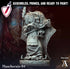 Mascheraio | Miniatures by Archvillain Games | Resin Mini for Tabletop Gaming, D&D, Pathfinder, and Painting | Assembled and Primed - Brush and Battle