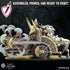 Swirler Assault Vehicle | Miniature by Lost Kingdom | Resin Mini For Tabletop Gaming, D&D, Pathfinder, Wargames, Painting | Assembled+Primed - Brush and Battle
