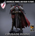 Templar King | Miniature by Lord of the Print | Resin Mini for Tabletop Gaming, D&D, Pathfinder, Painting | Assembled + Primed - Brush and Battle