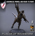 Infantry Rats - Rogues | Miniatures by Lord of the Print | Resin Mini for Tabletop Gaming, D&D, Pathfinder, Painting | Assembled+Primed - Brush and Battle