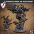 Grishak Grimcrow | Miniatures by Artisan Guild | Resin Mini for Tabletop Gaming, D&D, Pathfinder, and Painting | Assembled and Primed - Brush and Battle