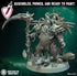 Noxius the Plague Herald | Miniature by Immaterium God | Resin Mini for Tabletop Gaming, D&D, Wargaming, Painting | Assembled and Primed - Brush and Battle
