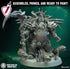 Noxius the Plague Herald | Miniature by Immaterium God | Resin Mini for Tabletop Gaming, D&D, Wargaming, Painting | Assembled and Primed - Brush and Battle