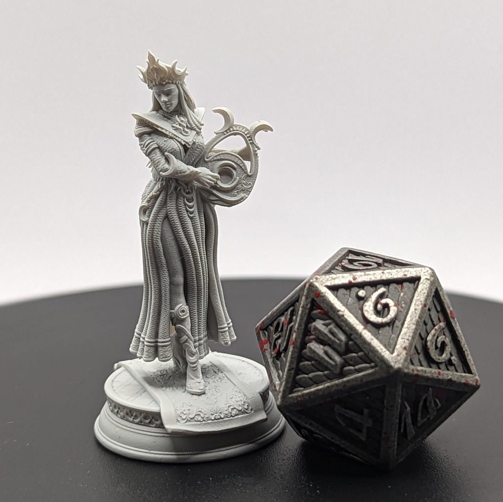 Glanbeli Human | Miniatures by DM Stash | Great for Tabletop Gaming, D&D, Pathfinder, and Painting | Assembled and Primed - Brush and Battle