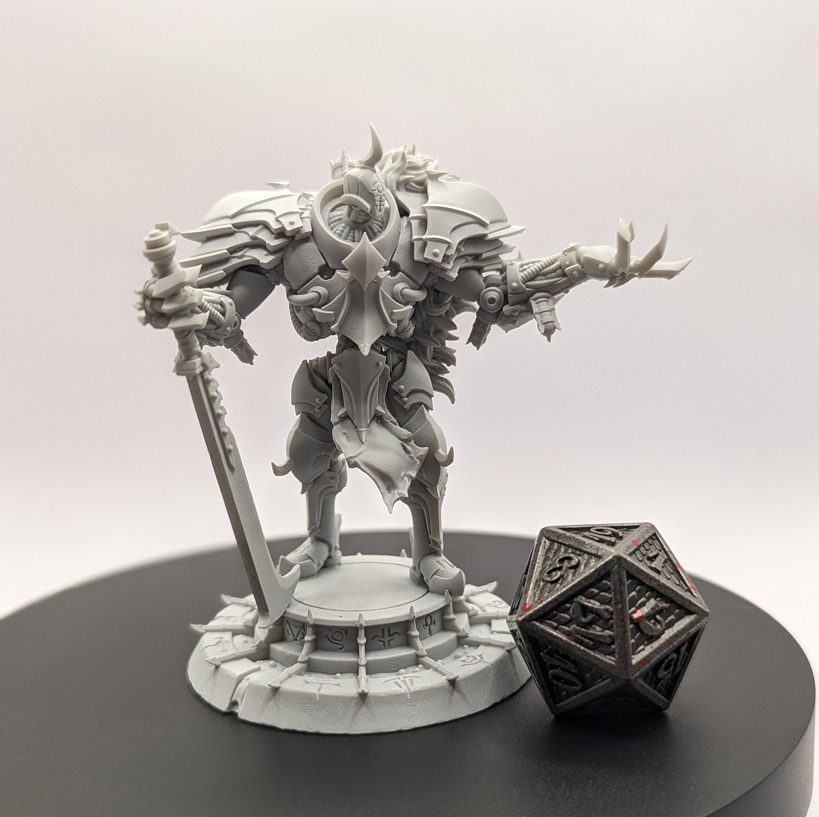 Slaughtersteel Golem | Miniature by Archvillain Games | Resin Mini for Tabletop Gaming, D&D, Pathfinder, and Painting | Assembled and Primed - Brush and Battle