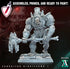 Sanguitor Nightspawn | Miniatures by Archvillain Games | Resin Mini for Tabletop Gaming, D&D, Wargaming, Painting | Assembled and Primed - Brush and Battle