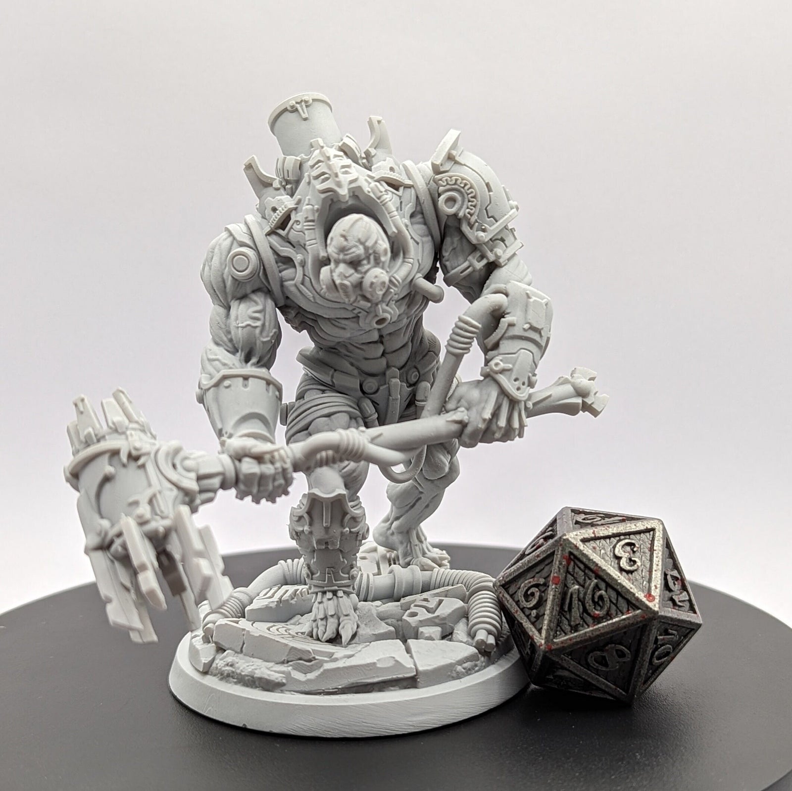 Sanguitor Nightspawn | Miniatures by Archvillain Games | Resin Mini for Tabletop Gaming, D&D, Wargaming, Painting | Assembled and Primed - Brush and Battle