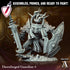Dawnforged Guardian | Miniatures by Archvillain Games | Resin Mini for Tabletop Gaming, D&D, Pathfinder, and Painting | Assembled and Primed - Brush and Battle