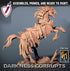 Death Horses (6-10) | Miniatures by Lord of the Print | Resin Mini for Tabletop Gaming, D&D, Pathfinder, and Painting | Assembled and Primed - Brush and Battle