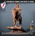 Mounted Death Horses (1-5) | Miniatures by Lord of the Print | Resin Mini for Tabletop Gaming, D&D, Pathfinder, Painting | Assembled +Primed - Brush and Battle