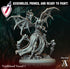 Voidblood Vestal | Miniatures by Archvillain Games | Resin Mini for Tabletop Gaming, D&D, Pathfinder, and Painting | Assembled and Primed - Brush and Battle