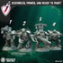 Abyss champions | Miniatures by Immaterium God | Resin Mini for Tabletop Gaming, D&D, Wargaming, and Painting | Assembled and Primed - Brush and Battle