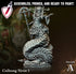 Coilsong Siren | Miniatures by Archvillain Games | Resin Mini for Tabletop Gaming, D&D, Pathfinder, and Painting | Assembled and Primed - Brush and Battle