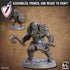 Northmen Huskarls | Miniatures by Artisan Guild | Resin Mini for Tabletop Gaming, D&D, Pathfinder, and Painting | Assembled and Primed - Brush and Battle