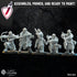 Mongobbo Bowmen | Miniatures by Lost Kingdom | Resin Mini For Tabletop Gaming, D&D, Pathfinder, Wargames, Painting | Assembled and Primed - Brush and Battle
