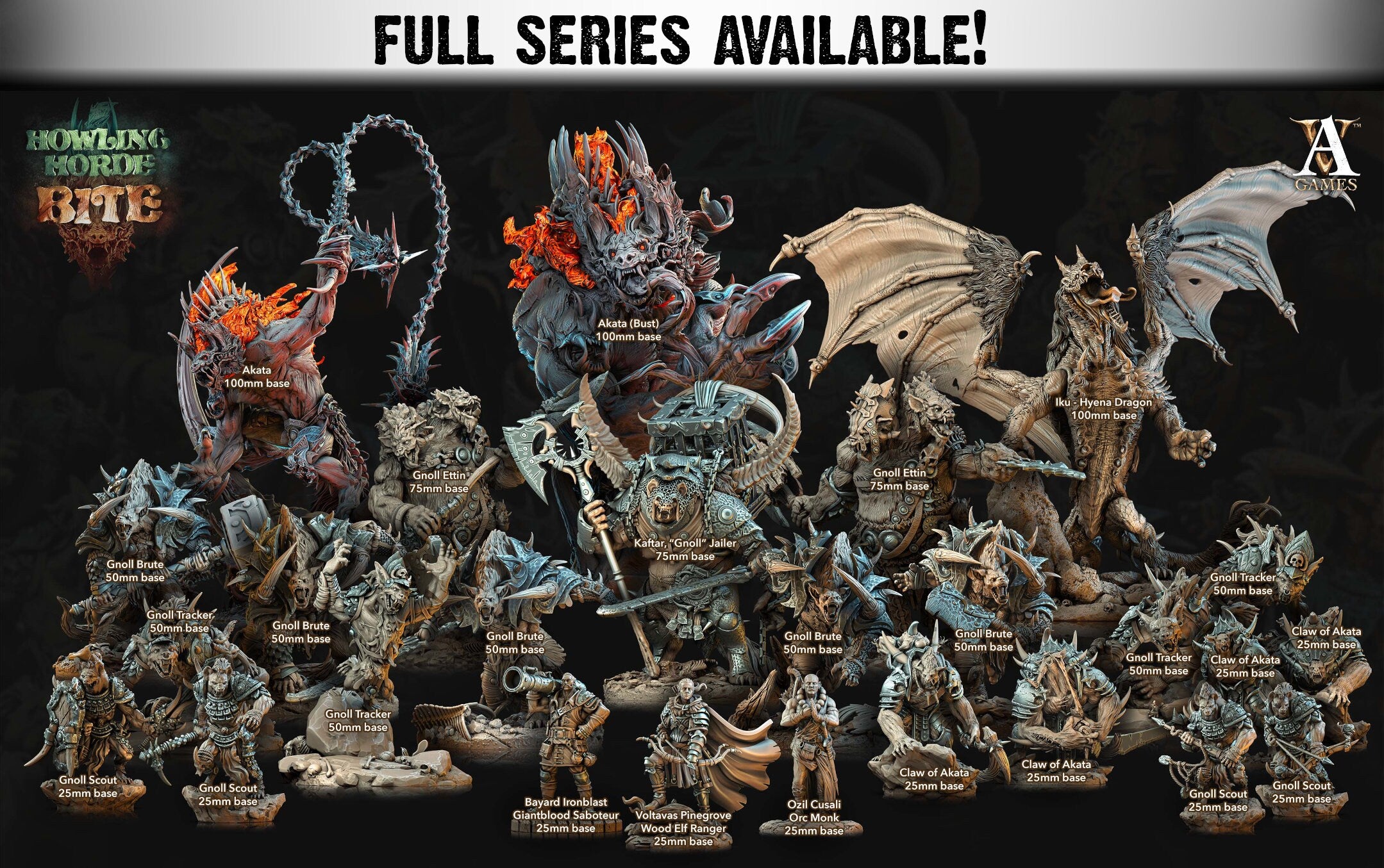 Heroes Vol. V | Miniatures by Archvillain Games | Resin Mini for Tabletop Gaming, D&D, Pathfinder, and Painting | Assembled and Primed - Brush and Battle