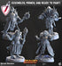 Barrab Wardens | Miniatures by Cast n Play | Resin Mini For Tabletop Gaming, D&D, Pathfinder, and Painting | Assembled and Primed - Brush and Battle