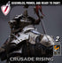 Mounted Templars | Miniatures by Lord of the Print | Resin Mini for Tabletop Gaming, D&D, Pathfinder, Painting | Assembled and Primed - Brush and Battle