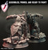 Markus Craghand | Miniature by DM Stash | Resin Mini For Tabletop Gaming, D&D, Pathfinder, and Painting | Assembled and Primed - Brush and Battle
