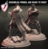 Shyamiri – Serpentfolk Assassin | Miniature by DM Stash | Resin Mini For Tabletop Gaming, D&D, Pathfinder, Painting | Assembled and Primed - Brush and Battle