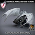 Red Chromatic Dragon | (Massive) Miniature by Lord of the Print | For Tabletop Gaming, D&D, Pathfinder, and Painting | Assembled and Primed - Brush and Battle