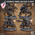 Faldorn Spider Riders | Miniatures by Artisan Guild | Resin Mini for Tabletop Gaming, D&D, Pathfinder, and Painting | Assembled and Primed - Brush and Battle