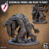 Giant Swamp Troll | (Massive) Miniature by Artisan Guild | Resin Mini For Tabletop Gaming, D&D, Pathfinder, Painting | Assembled and Primed - Brush and Battle