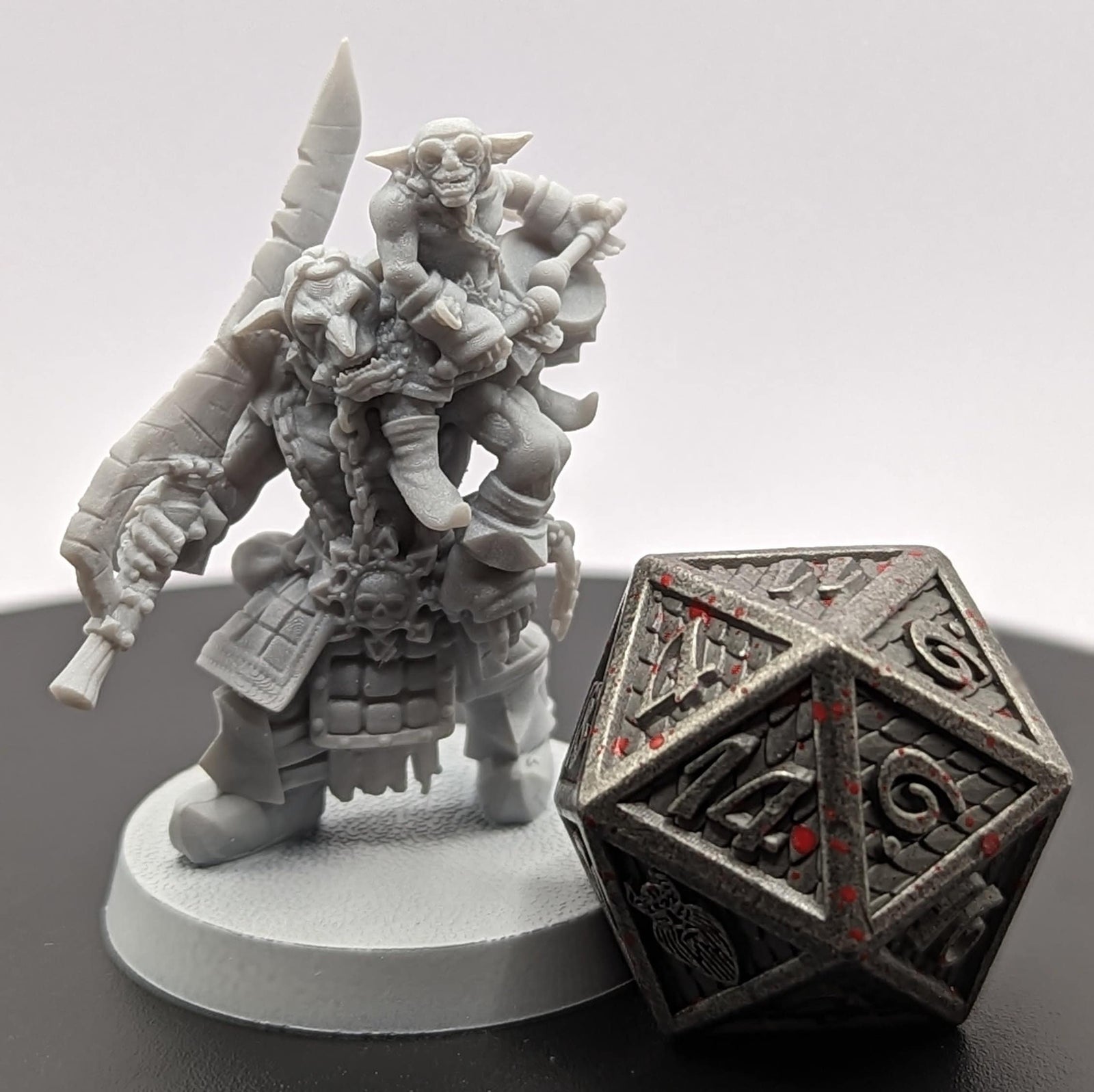 Urk Slaves CG | Miniatures by Lost Kingdom | Resin Mini For Tabletop Gaming, D&D, Pathfinder, Wargames, and Painting | Assembled and Primed - Brush and Battle