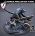 Heavy Rat Crew | Miniature by Lord of the Print | Resin Mini for Tabletop Gaming, D&D, Pathfinder, and Painting | Assembled and Primed - Brush and Battle