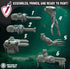 Abyssal Knight | Two Sizes | Miniature by Immaterium God | Resin Mini for Tabletop Gaming, D&D, Wargaming, Painting | Assembled and Primed - Brush and Battle