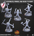 Construct Legion Hitters | Miniatures by Cast n Play | Mini For Tabletop Gaming, D&D, Pathfinder, and Painting | Assembled and Primed - Brush and Battle
