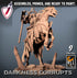 Mounted Death Horses (6-10)| Miniatures by Lord of the Print | Resin Mini for Tabletop Gaming, D&D, Pathfinder, Painting | Assembled +Primed - Brush and Battle