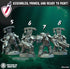 Abyss champions | Miniatures by Immaterium God | Resin Mini for Tabletop Gaming, D&D, Wargaming, and Painting | Assembled and Primed - Brush and Battle