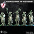 Nibi Raiders | Miniatures by Lost Kingdom | Resin Mini For Tabletop Gaming, D&D, Pathfinder, Wargames, and Painting | Assembled and Primed - Brush and Battle