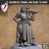 Alfhild - Northwoman Pinup | Miniature by Artisan Guild | Resin Mini for Tabletop Gaming, D&D, Pathfinder, Painting | Assembled and Primed - Brush and Battle