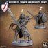 Astrid - Shieldmaiden | Miniature by Artisan Guild | Resin Mini for Tabletop Gaming, D&D, Pathfinder, Painting | Assembled and Primed - Brush and Battle