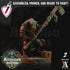 Slumrat Guerillas | Miniatures by Archvillain Games | Resin Mini for Tabletop Gaming, D&D, Pathfinder, and Painting | Assembled and Primed - Brush and Battle