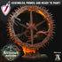 The Wheel | (Massive) Miniature by Archvillain Games | For Tabletop Gaming, D&D, Pathfinder, Wargames, and Painting | Assembled and Primed - Brush and Battle