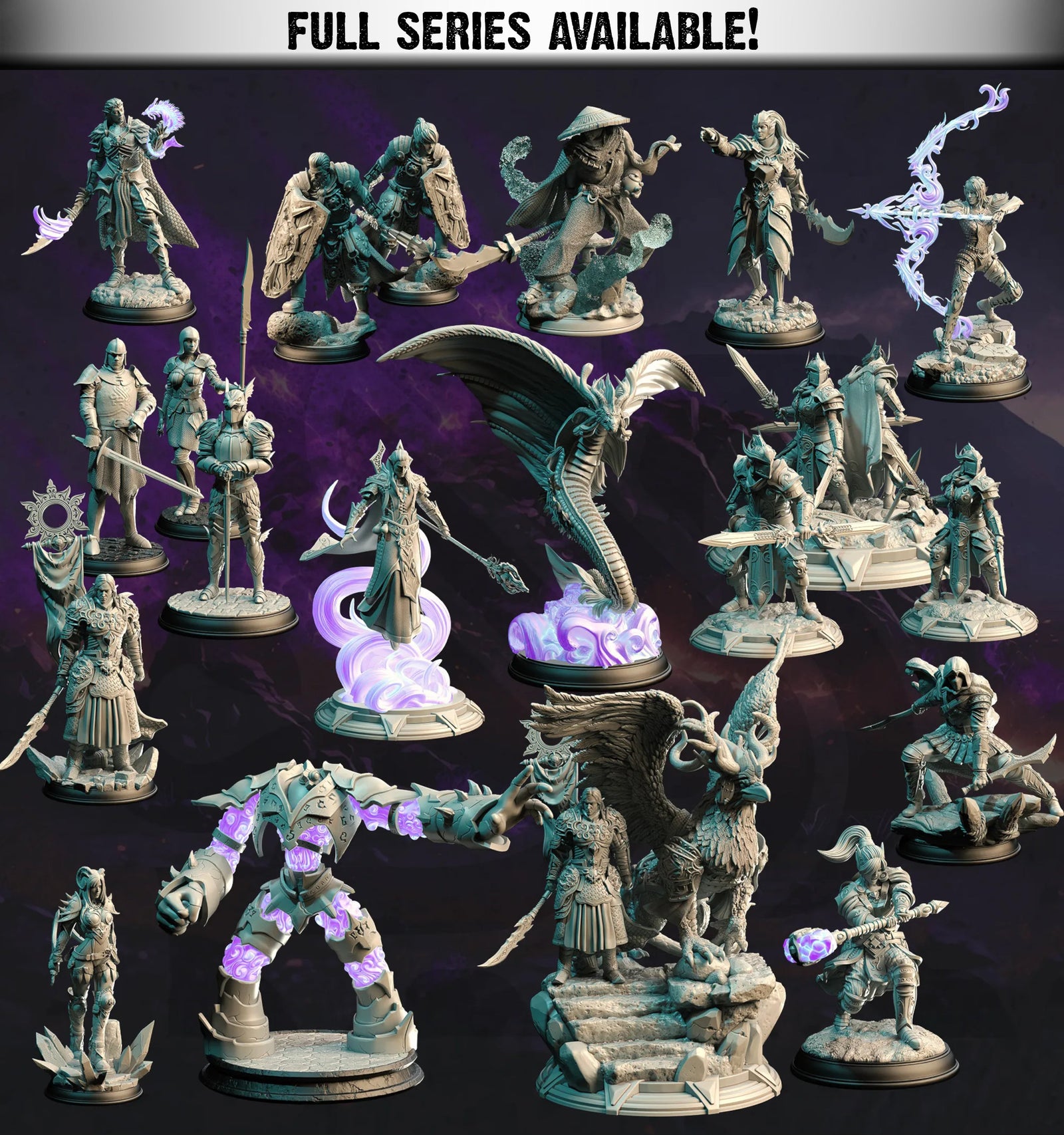 Champion of the Radiant Dawn – Arekus | Miniature by DM Stash | For Tabletop Gaming, D&D, Pathfinder, Painting | Assembled and Primed - Brush and Battle