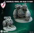 Abyssal Spankler | Miniature by Immaterium God | Resin Mini for Tabletop Gaming, D&D, Wargaming, and Painting | Assembled and Primed - Brush and Battle