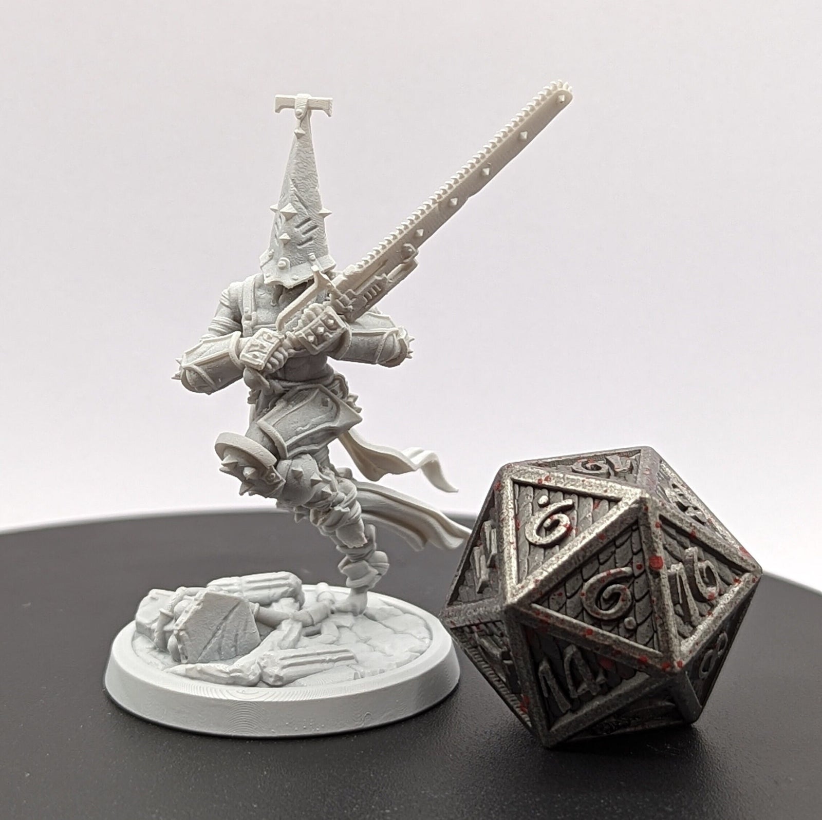 Contrite | Miniatures by Archvillain Games | Resin Mini for Tabletop Gaming, D&D, Wargaming, and Painting | Assembled and Primed - Brush and Battle