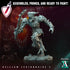 Helljaw Legionnaire | Miniatures by Archvillain Games | Resin Mini for Tabletop Gaming, D&D, Wargaming, and Painting | Assembled and Primed - Brush and Battle