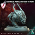 Helljaw Hound | Miniatures by Archvillain Games | Resin Mini for Tabletop Gaming, D&D, Wargaming, and Painting | Assembled and Primed - Brush and Battle