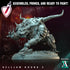 Helljaw Hound | Miniatures by Archvillain Games | Resin Mini for Tabletop Gaming, D&D, Wargaming, and Painting | Assembled and Primed - Brush and Battle